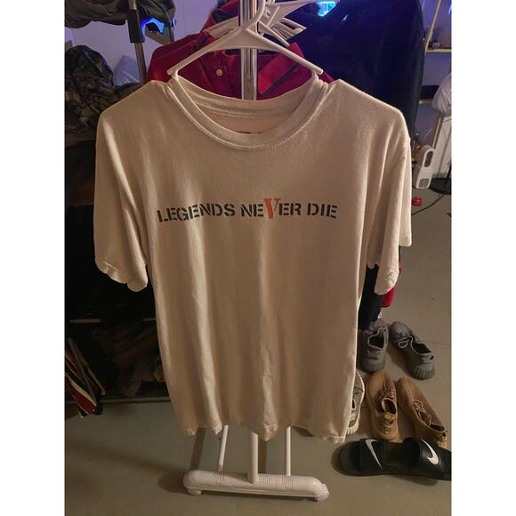 Juice Wrld Legends Never Die Size Medium White Tee - Picture 2 of 3